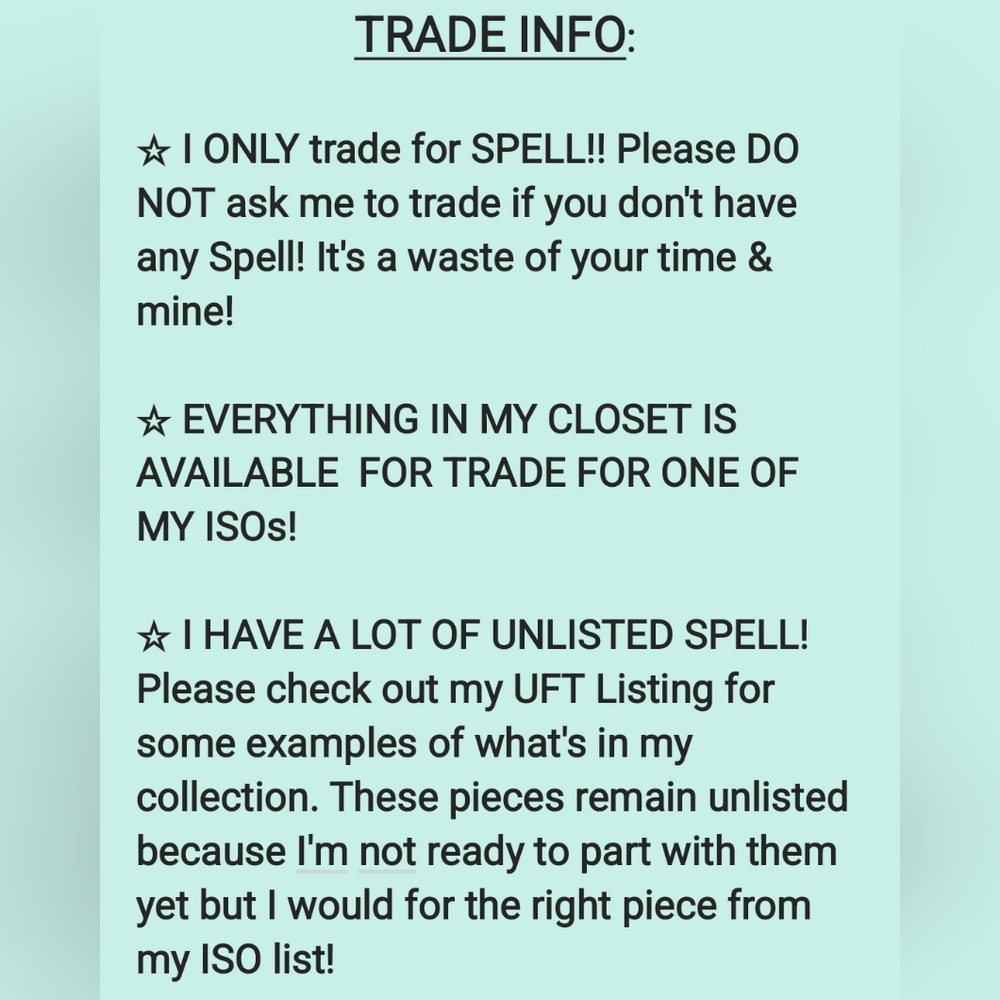 A Note on Spell, Swaps, etc! - Picture 10 of 16